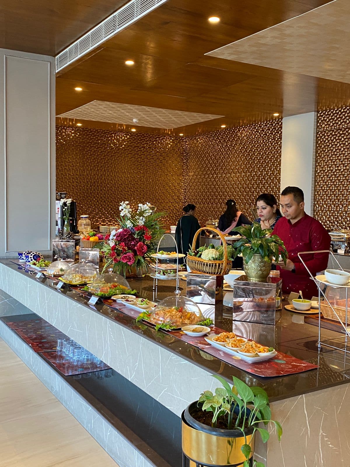 Buffet Zone at Astra Resort and Caffe Kasauli 