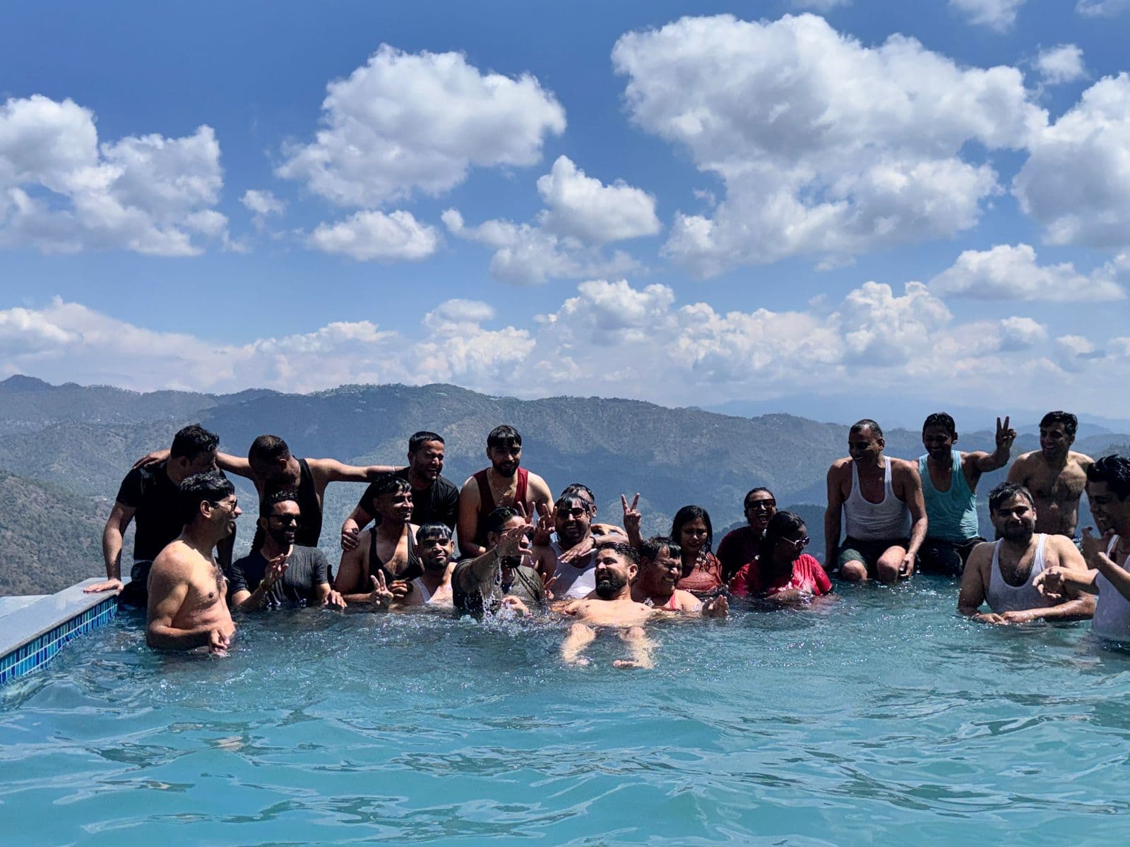 Pool Party at ASTRA Resort and Caffe Kasauli 