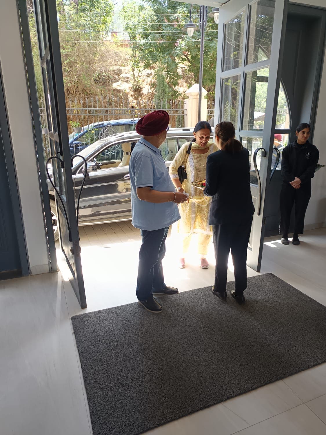 Guests @Astra Kasauli Greeted with Tikka