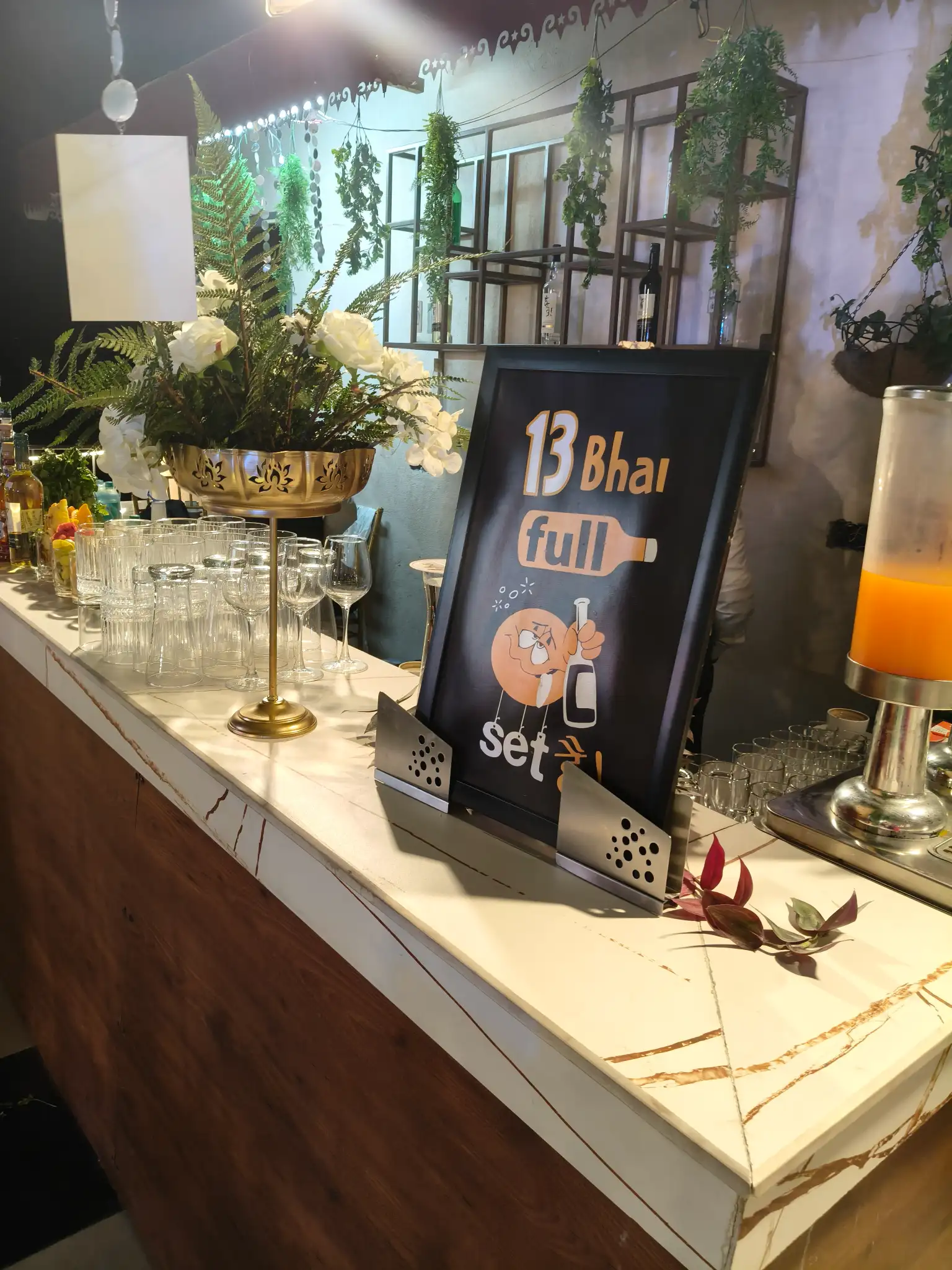 Corporate meeting drinks